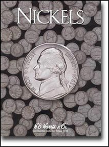 H.E. Harris Coin Folder - Nickels, Plain MAIN