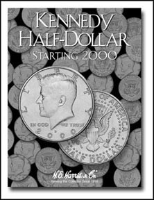 H.E. Harris Coin Folder - Kennedy Half Dollars vol 3 2000-2015 MAIN