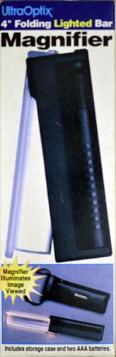 Ultra Optix 4'' Mini 2x Bar Magnifier w/Foldable Clip MAIN