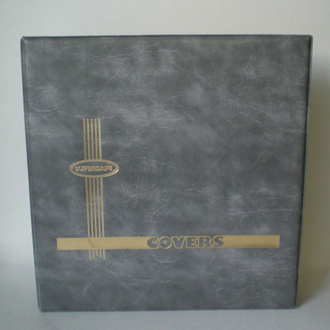 Supersafe #10 Cover Albums with Vertical Pockets , Grey MAIN