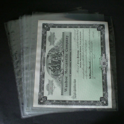 Supersafe Archival Polyproplyene Pages - 1 Pocket MAIN