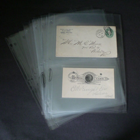 Supersafe Archival Polyproplyene Pages - 2 Pockets MAIN