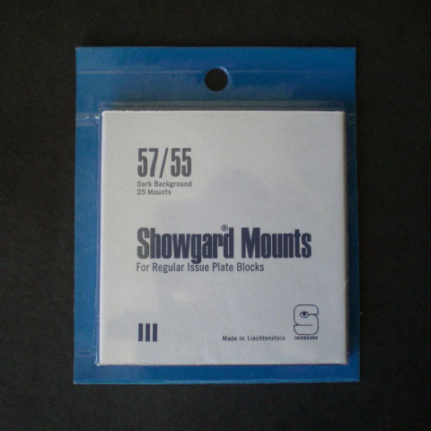 Showgard Mounts - 57/55, Black MAIN