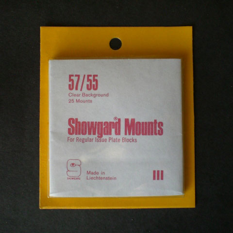 Showgard Mounts - 57/55, Clear MAIN