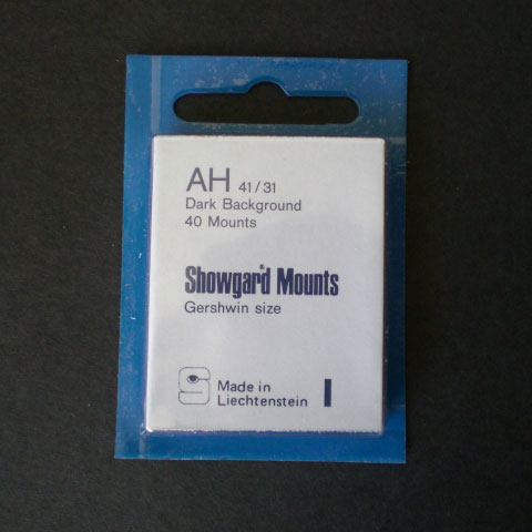 Showgard Mounts - AH Precut, Black MAIN