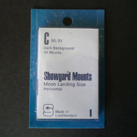 Showgard Mounts - C Precut, Black MAIN