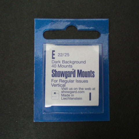 Showgard Mounts - E Precut, Black MAIN