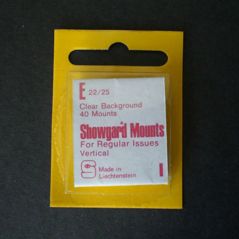 Showgard Mounts - E Precut, Clear MAIN