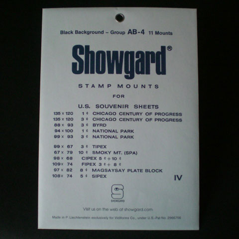 Showgard Mounts - Group AB, Black MAIN