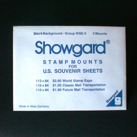 Showgard Mounts - WSE-3, Black MAIN