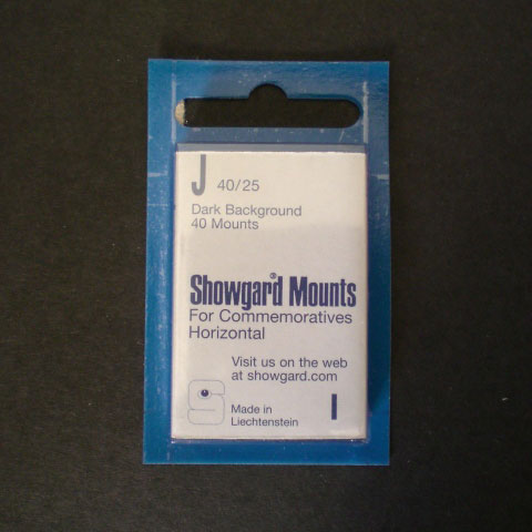 Showgard Mounts - J Precut, Black MAIN