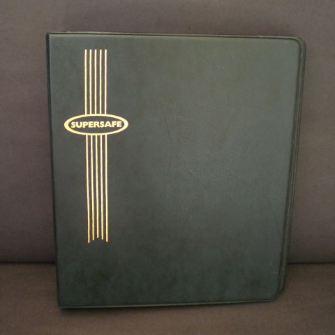 Standard 3 Ring Binder for Supersafe and Hagner Pages MAIN