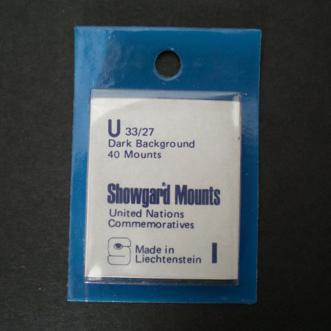 Showgard Mounts - U Precut, Black MAIN