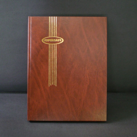Showgard W16 Stockbook, Brown MAIN