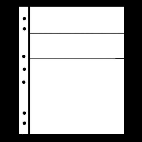 Hagner Stock Sheets - 3 Different Rows - 32 x 68 x 143mm MAIN