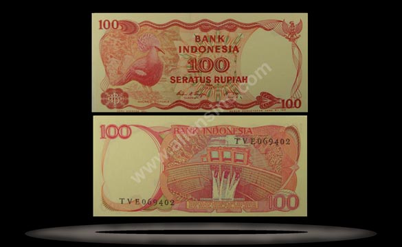 Indonesia Banknote, 100 Rupiah, 1984, P#122b MAIN