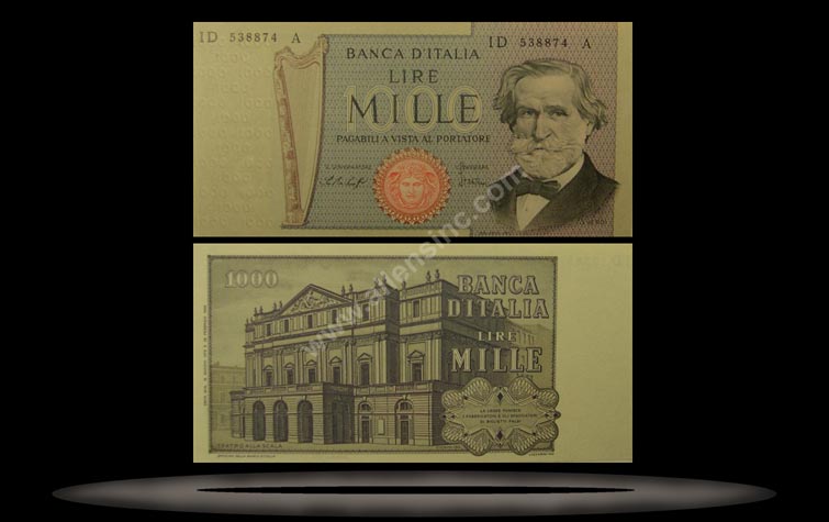 Italy Banknote, 1000 Lire, 15.2.1973, P#101c MAIN
