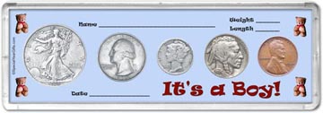 1935 It's A Boy! Coin Gift Set THUMBNAIL