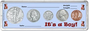 1938 It's A Boy! Coin Gift Set THUMBNAIL