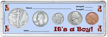 1939 It's A Boy! Coin Gift Set THUMBNAIL
