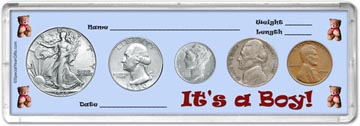 1940 It's A Boy! Coin Gift Set THUMBNAIL
