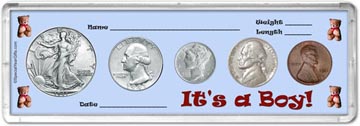 1941 It's A Boy! Coin Gift Set THUMBNAIL