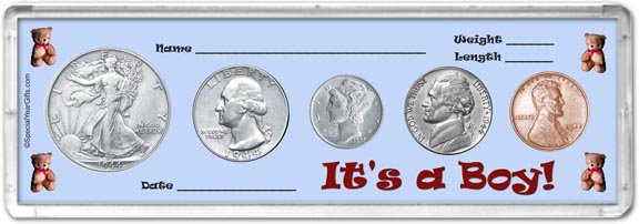1944 It's A Boy! Coin Gift Set MAIN