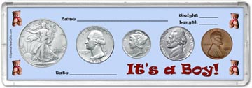 1945 It's A Boy! Coin Gift Set THUMBNAIL