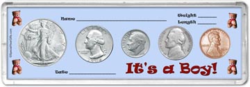 1946 It's A Boy! Coin Gift Set THUMBNAIL