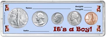 1947 It's A Boy! Coin Gift Set THUMBNAIL