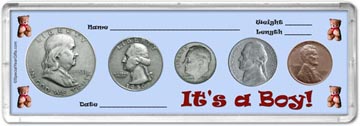 1950 It's A Boy! Coin Gift Set THUMBNAIL