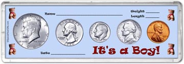 1964 It's A Boy! Coin Gift Set THUMBNAIL