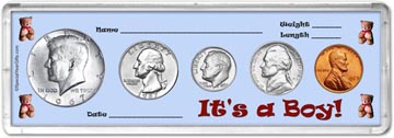 1967 It's A Boy! Coin Gift Set THUMBNAIL