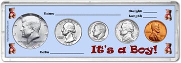 1969 It's A Boy! Coin Gift Set THUMBNAIL