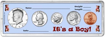 1978 It's A Boy! Coin Gift Set THUMBNAIL