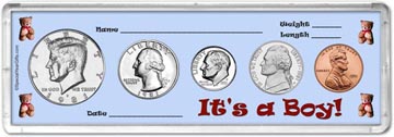 1981 It's A Boy! Coin Gift Set THUMBNAIL