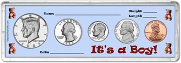 1983 It's A Boy! Coin Gift Set THUMBNAIL