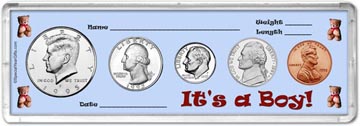 1995 It's A Boy! Coin Gift Set THUMBNAIL