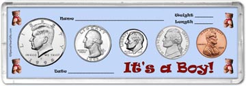 1998 It's A Boy! Coin Gift Set THUMBNAIL
