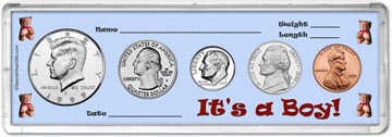 1999 It's A Boy! Coin Gift Set THUMBNAIL