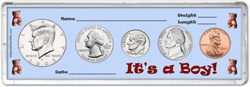 2003 It's A Boy! Coin Gift Set THUMBNAIL