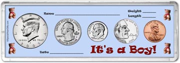 2005 It's A Boy! Coin Gift Set THUMBNAIL
