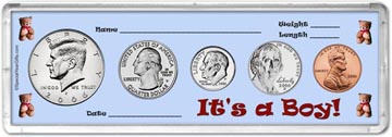 2006 It's A Boy! Coin Gift Set THUMBNAIL