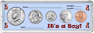 2019 It's A Boy! Coin Gift Set THUMBNAIL