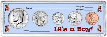 It's A Boy! Coin Gift Set for the year 2023 THUMBNAIL