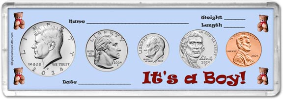 2024 It's A Boy! Coin Gift Set LARGE