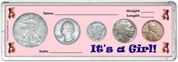 1934 It's A Girl! Coin Gift Set THUMBNAIL