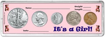 1940 It's A Girl! Coin Gift Set THUMBNAIL