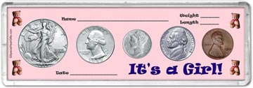 1942 It's A Girl! Coin Gift Set THUMBNAIL