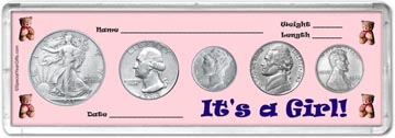 1943 It's A Girl! Coin Gift Set THUMBNAIL